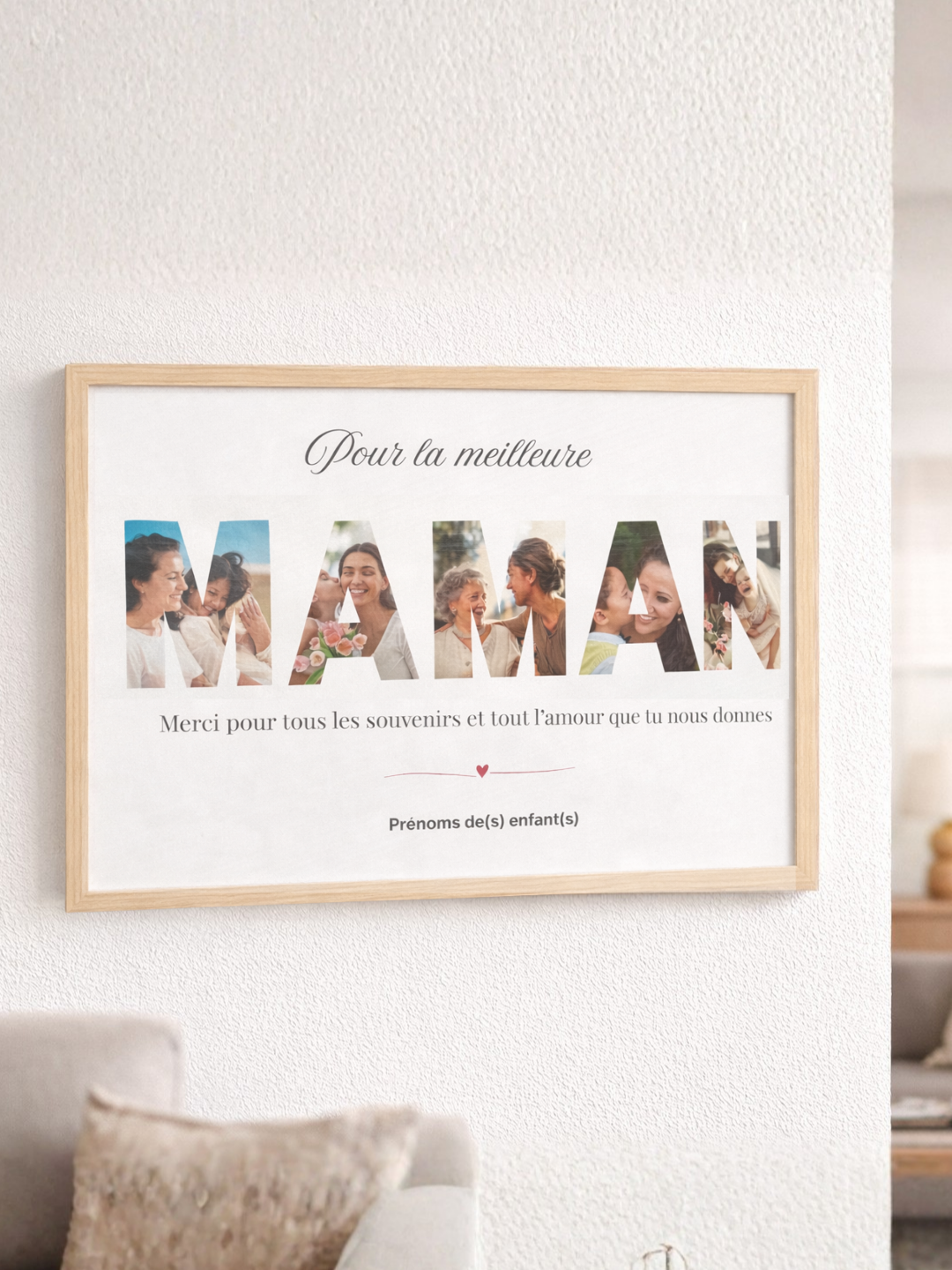 Cadre Proche en Or Personnalisable
