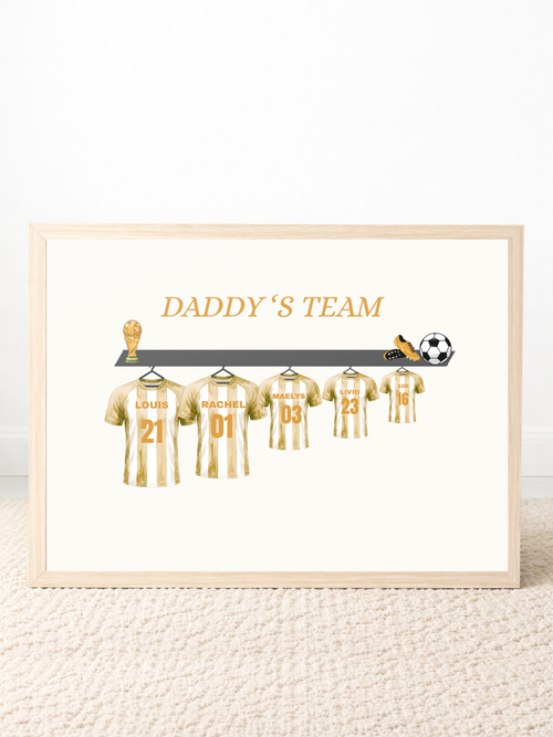 Cadre Personnalisé Club de Foot