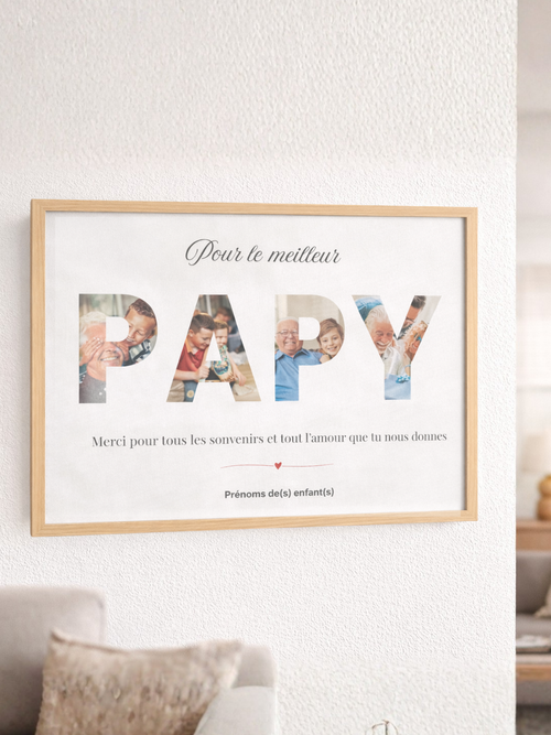 Cadre Proche en Or Personnalisable