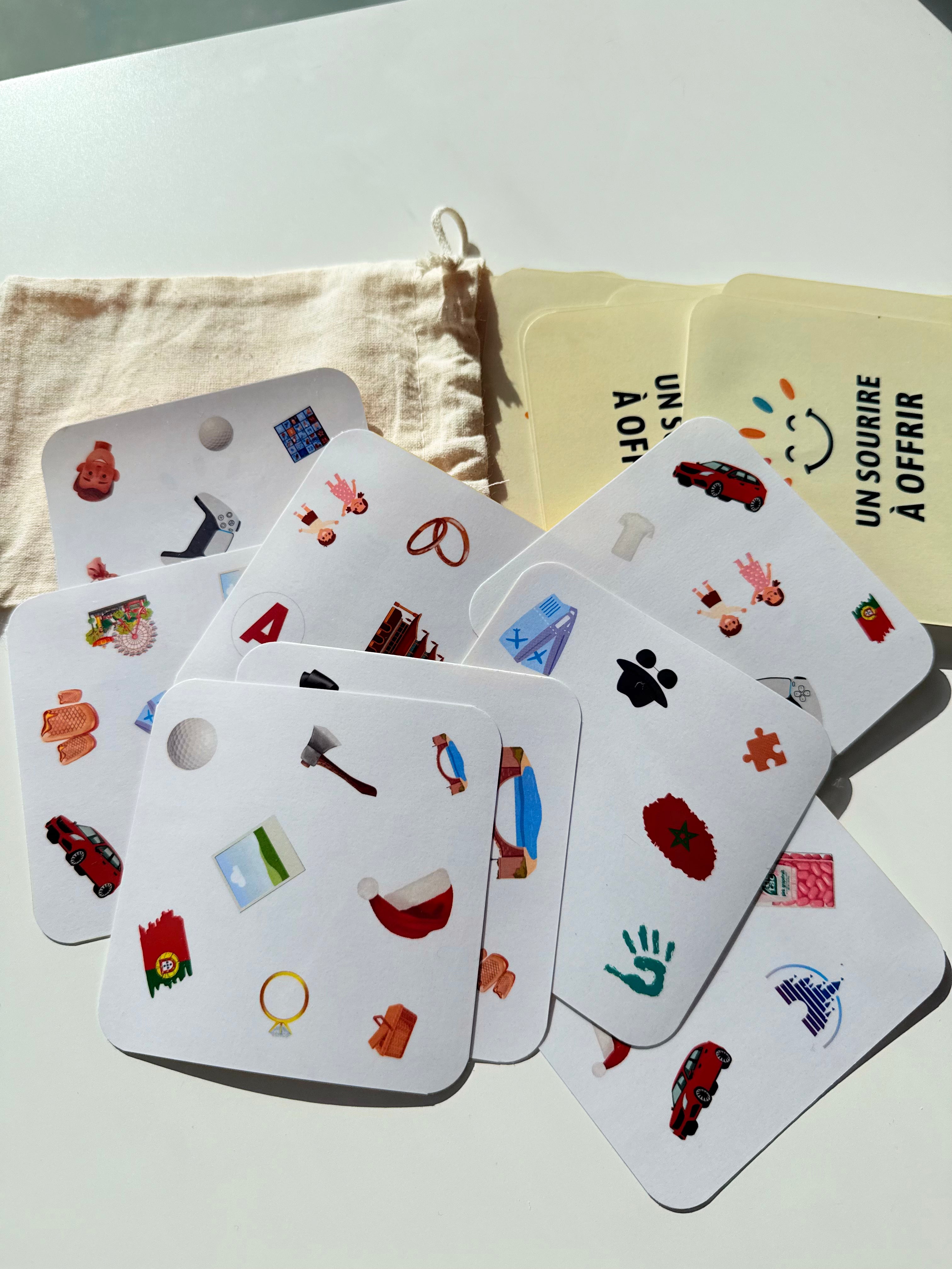 Jeu "Trouve les éléments" Personnalisé