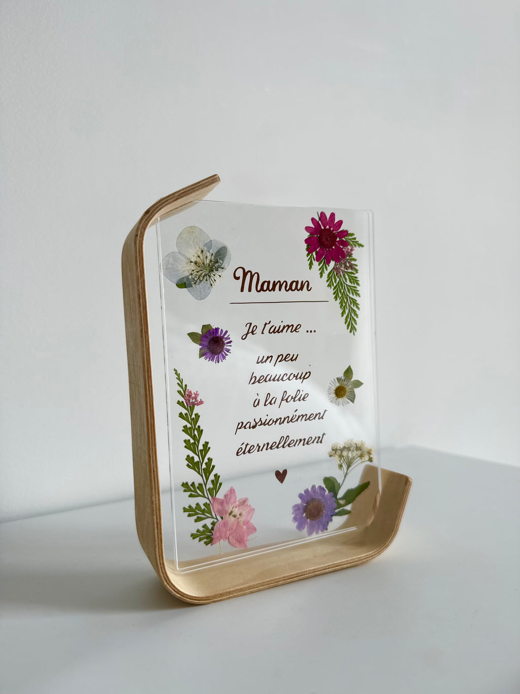 Cadre Fleuri pour Maman